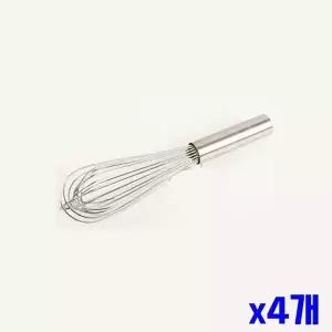 [하프클럽/브이와이]세척 편한 스텐 거품기 계란거품기 대 x4개묶음