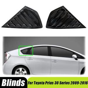 [호환품]Toyota 호환 Prius 30 시리즈 2009-한 자동차 블라인드 후면 삼각형 창 스티커 외관