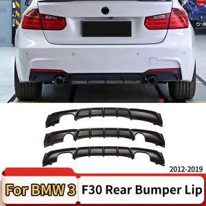 [호환품]BMW 호환 3 시리즈 F30 F31 F35 2012- 320i 335i M 스포츠 리어 호환 범퍼 립 디퓨저 친 에어댐 프