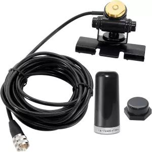 아니나 차량 햄 모바일 양방향 라디오 안테나 듀얼 밴드 VHF UHF 136-174MHz 트럭 해치백 SUV NMO 립