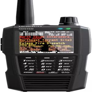 새로운 유니덴 SDS150 역대 가장 진보된 디지털 라디오 스캐너 소프트웨어 정의 라디오(SDR) 기술 동시