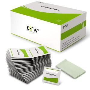 eAj EOTW 컴퓨터 화면, 태블릿 PC 키보드 노트북을 위한 개별 포장 사전 보습 전자 모니터 클리너 청소, 120팩