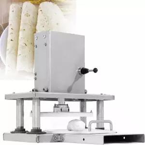 상업용 전기 피자 도우 프레스 기계 크러스트와 페이스트리용 전문 롤러 쉬터 미트로프에 이상적입니다