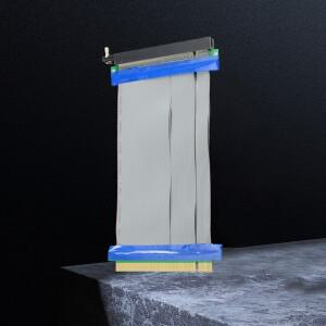 PCI-E 익스프레스 16X 라이저 카드 익스텐더 플렉시블 연장 케이블 어댑터 DIY 전자 제품 1U 2U 소형 케이