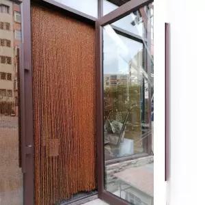 문발 스타일 커튼 대나무발 블라인드 ?빛차단 가리개 인테리어 커텐 침실 주방 방문