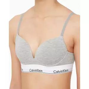 캘빈클라인 아이콘 코튼 모달 푸쉬업 브라 세트 F3787AD-QF7623AD-100_s