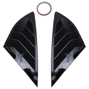 2013-2 루버 통풍구 커버 도어 수리 창문 이중 접이식 실외 액세서리 인테리어를 위한 MAJIAOFANG 후면 창문 루버 에어 벤트