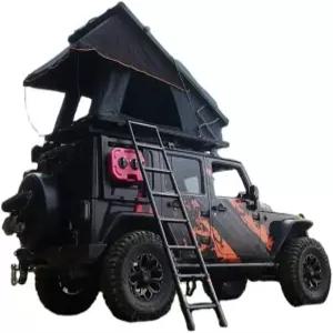 태양광 패널 탑 텐트가 있는 하드 쉘 루프 제품 4-5 지붕 측면 개방 티엔다 드 테크오