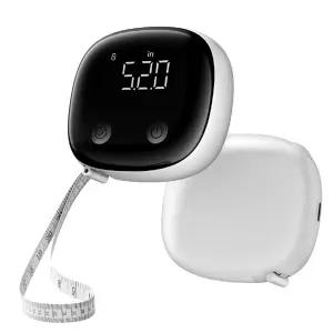 AXV 스마트 테이프 측정 본체 LED 디스플레이가 있는 디지털 타입-C 충전 및 접이식 디자인 근육 증가 체중
