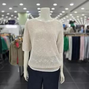 [벨라디터치]반팔 니트티 V9G2KT21_GN