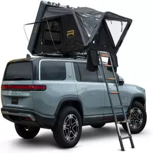 자동차 캠핑 및 착륙을 위한 콘도르 오버랜드 2 에어 하드쉘 루프 탑 텐트 방수 알루미늄 2-3인용 매트리스