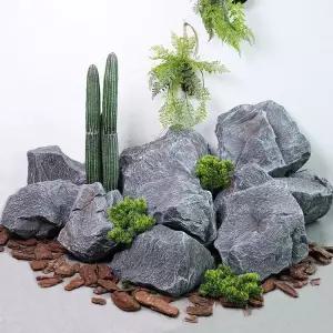 인조 조경석 모형바위 화단용 방수 페이크록 정원 장식석 경계 돌 인테리어