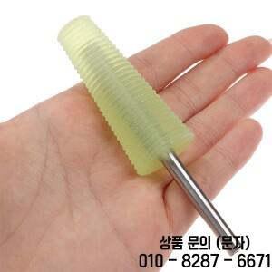 1개 아벤츄린 옥 반지 연마 도구 세트 실리콘 맨드렐 내부 홀더 보석 제작 정밀 DIY 공예