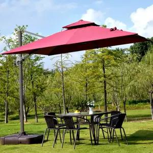 파라솔 천갈이 지붕 천막 대형 커버 사각 교체