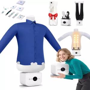 자동 다리미 업그레이드된 터치 다림질 기계 3.0 핸즈프리 8분 빠른 건조 셔츠 및 바지용 모든 원단에