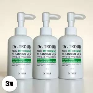 시드물 닥터트럽 스킨 리터닝 클렌징 밀크 200ml 3개