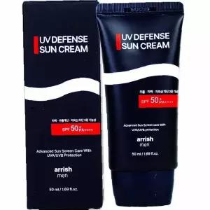 남성용 자외선차단 크림 50ml 얼굴 목 데일리 야외활동 운동 레저 골프 등산