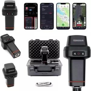 GEO-Measure RTK GNSS 측량 장비 토지 건설 GIS 매핑 및 스테이아웃을 위한 휴대용 GPS 로버 수신기 다중