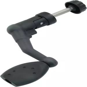 LDEXIN 1Pcs 플라스틱 낚시 릴 전동 핸들 회전식 크랭크 암 회전 교체 부품용 접이식 노브 블랙