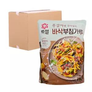 [박스] CJ 백설 바삭 부침가루 1kg 10입