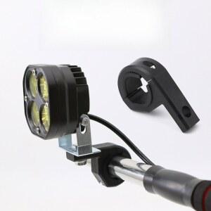 오토바이 스포트라이트 튜브 클립 크래시 배리어 안개등 브래킷 범용 설치