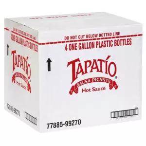 타파티오 조미료 핫소스 1갤런 -- 케이스당 4개.