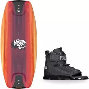 리퀴드 포스 퓨리 웨이크보드와 란트 주니어 바인딩 포함
