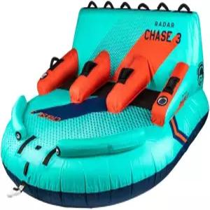 레이더 체이스 라운지 견인 튜브 민트/네이비/레드 3인용