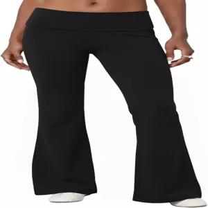 랩빈 폴드 오버 플레어 레깅스 여성 요가 팬츠 Y2k 라운지 스웨트 운동용 조거 슬림 핏 하의 2026