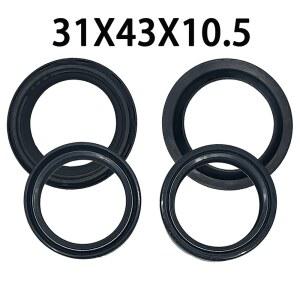 31x43x10 5 31 43 10 오일 씰 및 더스트 커버 프론트 포크 CR80R CRF 110 125 MSX125 MTX50 MTX80 XL185 XR 200용