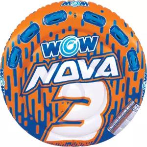 WOW 스포츠 노바 견인식 데크 튜브 3인용 보트용 대형