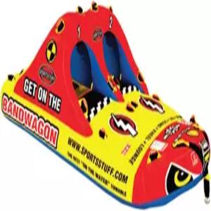 보트 및 수상 스포츠를 위한 스포츠용품 밴드왜건 2+2 견인 가능한 1-4 라이더 튜브 윅-커넥트 토우 헤비