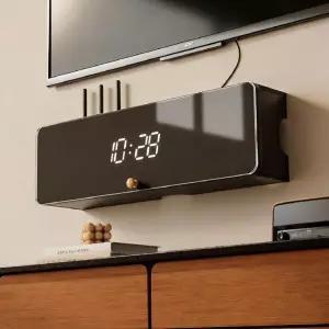 와이파이가리개 셋탑박스 모뎀 숨기기 가리개 박스 벽걸이 공유기 티비선정리함 케이블 수납함