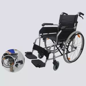 병원 입원실 환자 이송용 접이식 초경량 휠체어 의료보행기 가벼운