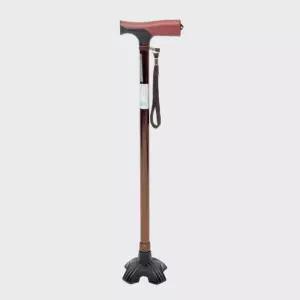 부모님 등산 산책 보행보조 10단 높이조절 사발 지팡이 환자 할아버지