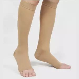 하지정맥 부종방지 오픈토 의료용 압박양말 종아리밴드 반스타킹