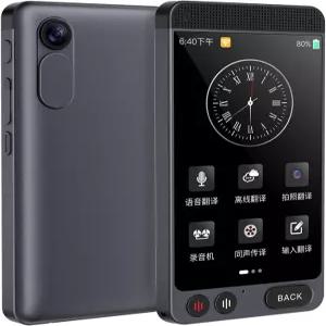 E teacher 2025 언어 번역기 장치 142개 및 억양 지원 양방향 실시간 음성 번역 여행 학습 비즈니스를 위한