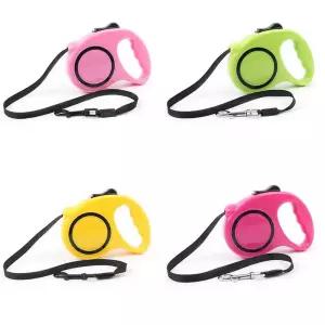 산책하기좋은애견목줄 강아지리드줄 5M 애견 자동 리드줄 손에잡기편한 컬러