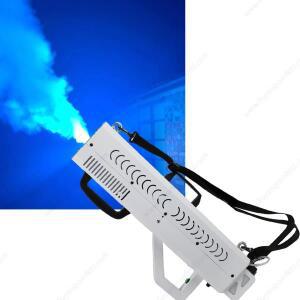 RGB LED 이산화카본 가스 컬럼 건 DJ 에어 휴대용 드라이아이스 무대 CO2 연기 분위기 소품 웨딩 결혼 파티