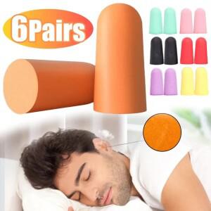 폼 소음 방지 귀마개 수면 감소 편안한 이어폰 형 느린 리바운드 용 버드