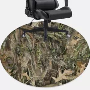 BETYAOTUPO 의자 매트 하드우드 바닥 카펫용 러그 게이밍 데스크 4피트 원형 구역 48인치 x48인치 모시