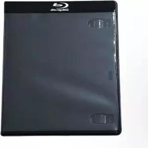 미디어팩4All (4K UHD 로고 없음) CD/DVD 저장용 블랙 12.5mm 블루레이 케이스 싱글 용량 (1)