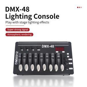 라이트 DMX-48 컨트롤러 미니 DMX 무대 디밍 DJ 사운드, 파티 조명, 불꽃놀이 쇼