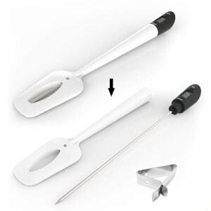 Efeng 디지털 읽기 9인치 u2013 즉시 주걱 프로브 냄비 클립 초콜릿 빠른 육류