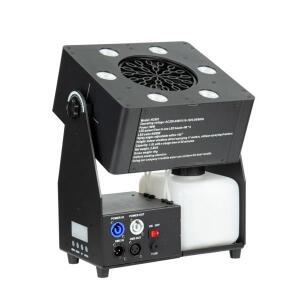 90W LED 버블 머신 RGBW 관객 무대 분사 높이 10-15M DMX512 리모컨 웨딩 클럽 디스코 파티용