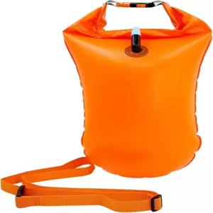 수영 부표 벨트 조절이 가능한 휴대용 안전을 위한 방수 나일론 드라이백 오픈 워터