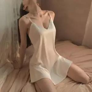 [다잇템] 여자 슬리브리스 코디 슬림핏 SS 실키 원피스