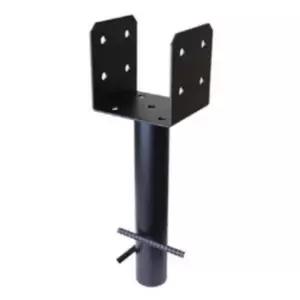 목조주택자재 EPB140-C 사각파이프브라켓 기둥지지대