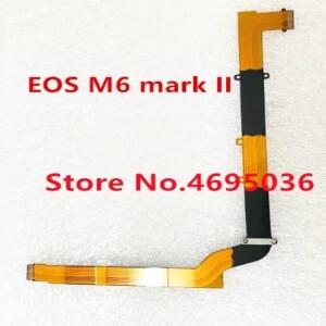 Canon EOS M6II M6 Mark II 디지털 카메라 교체 부품 용 새 LCD 화면 디스플레이 힌지 플렉스 케이블 리본