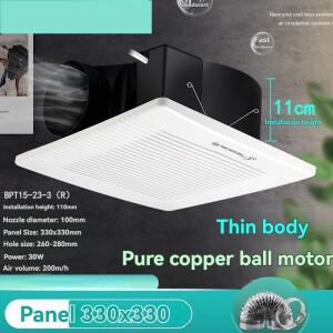 파이프라인 욕실 주방 석고보드 천장 및 환풍기용 배기 팬